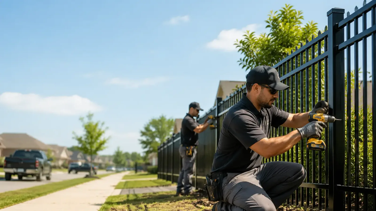 Metal Fence Installation in Allred, TN